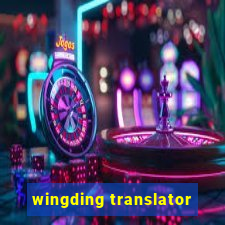 wingding translator